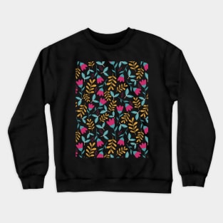 New Growing leaf and maple Pattern Crewneck Sweatshirt